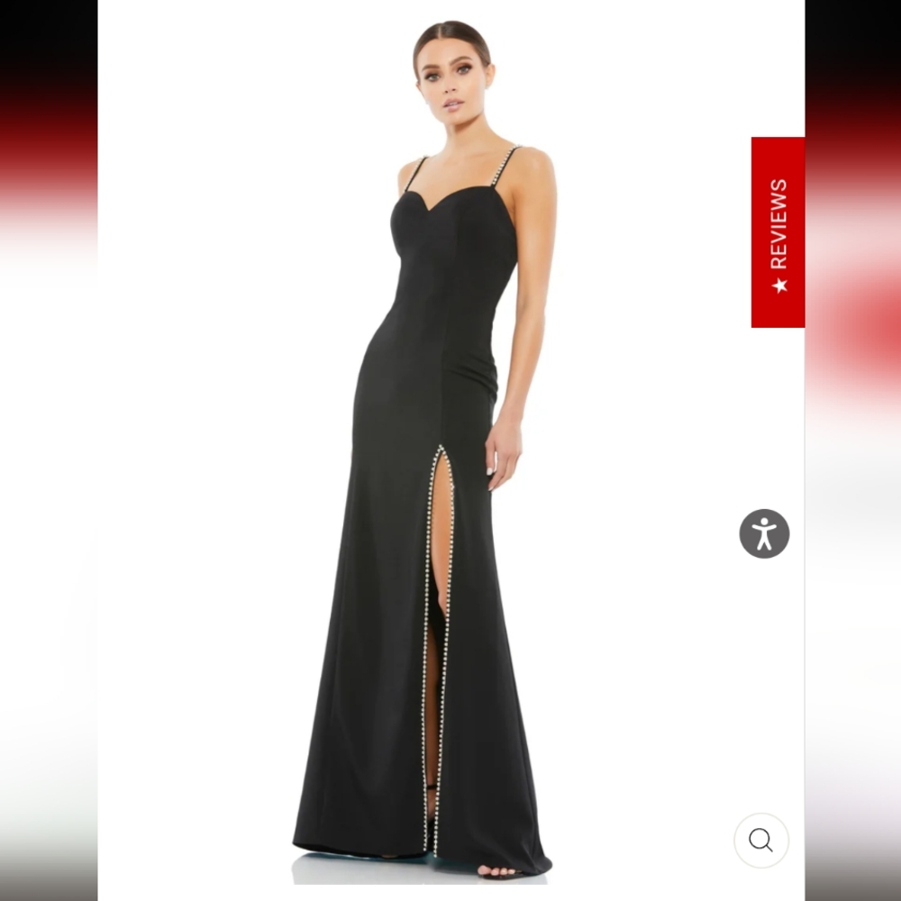 Mac Duggal Black Maxi Dress